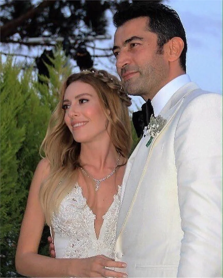 Kenan İmirzalıoğlu ile Sinem Kobal'in düğün fotoğrafları