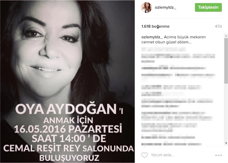 Oya Aydoğan'ın vefatı sevenlerini yasa boğdu!