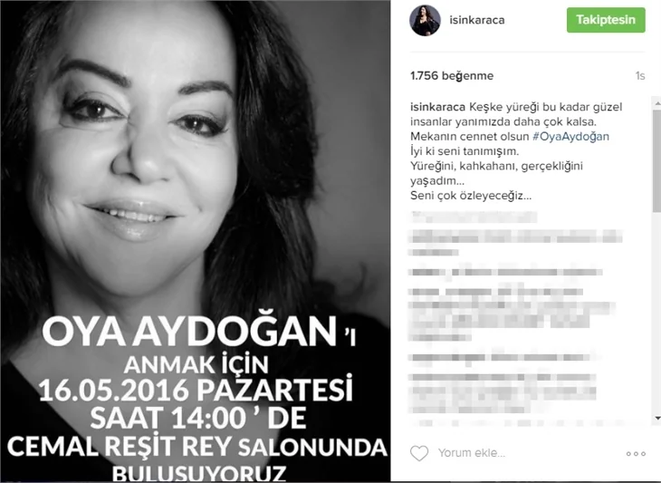 Oya Aydoğan'ın vefatı sevenlerini yasa boğdu!