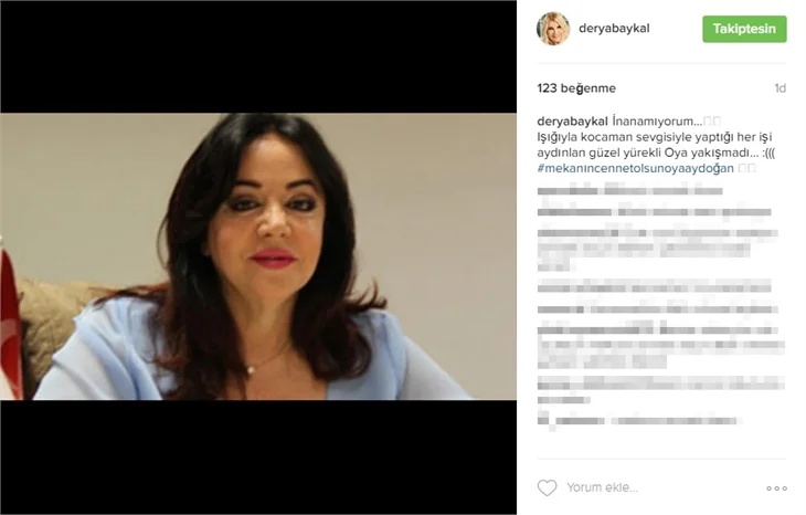 Oya Aydoğan'ın vefatı sevenlerini yasa boğdu!