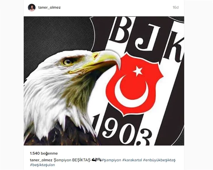 Şampiyon Beşiktaş oldu! Ünlüler coştu...