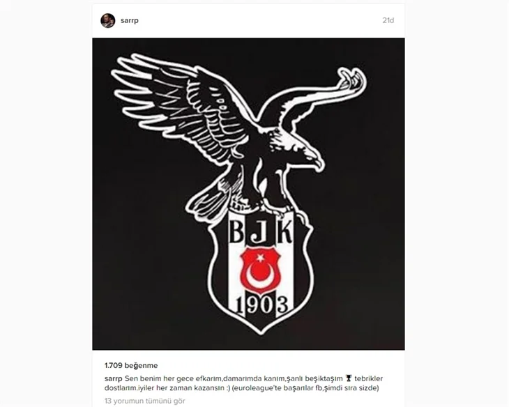 Şampiyon Beşiktaş oldu! Ünlüler coştu...