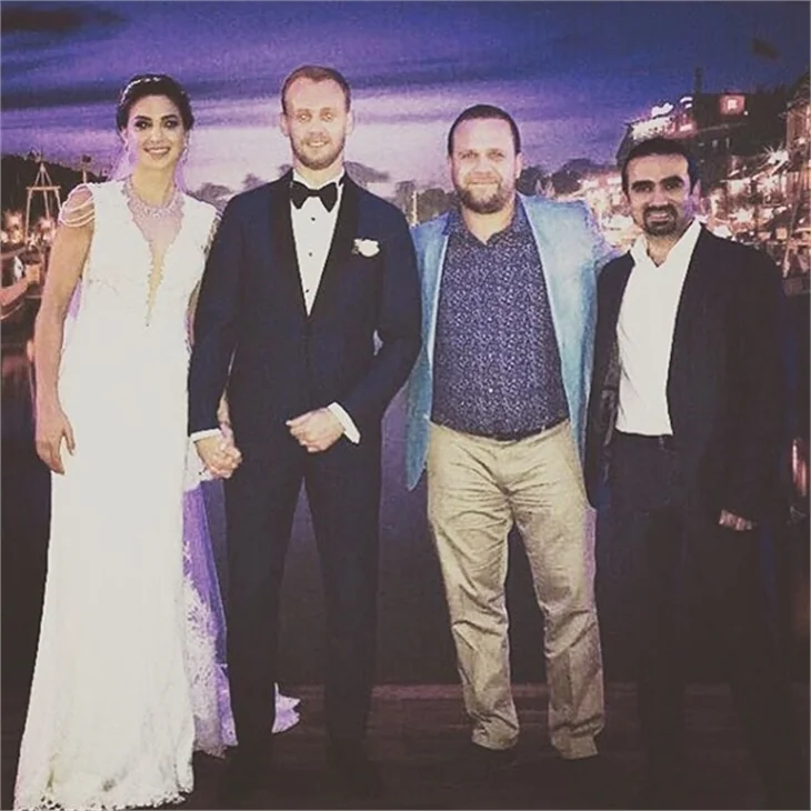 Galatasaraylı futbolcu Semih Kaya evlendi!