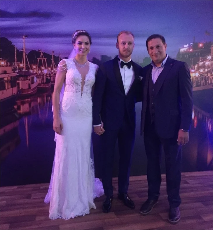 Galatasaraylı futbolcu Semih Kaya evlendi!