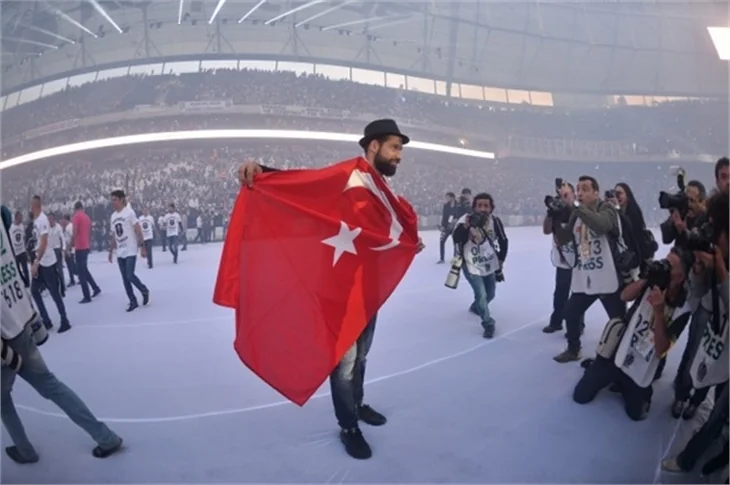 Beşiktaş şampiyonluk kupasına kavuştu!