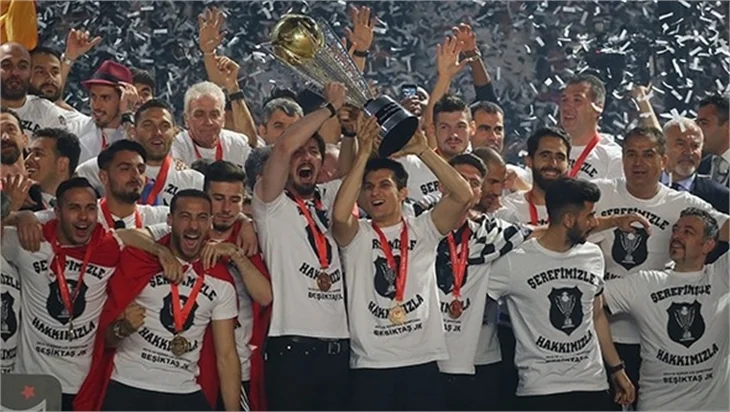 Beşiktaş şampiyonluk kupasına kavuştu!