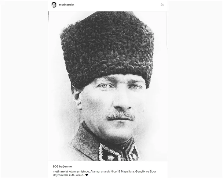 Ünlüler 19 Mayıs Atatürk Anma, Gençlik ve Spor Bayramı için neler paylaştı?