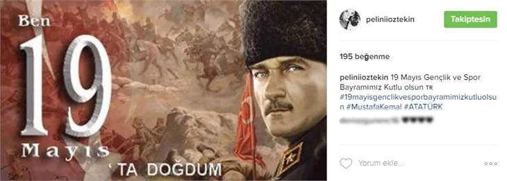 Ünlüler 19 Mayıs Atatürk Anma, Gençlik ve Spor Bayramı için neler paylaştı?