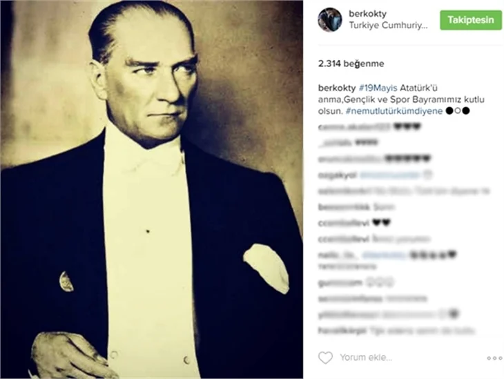 Ünlüler 19 Mayıs Atatürk Anma, Gençlik ve Spor Bayramı için neler paylaştı?