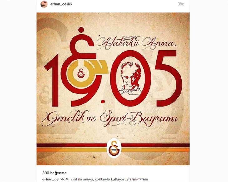 Ünlüler 19 Mayıs Atatürk Anma, Gençlik ve Spor Bayramı için neler paylaştı?