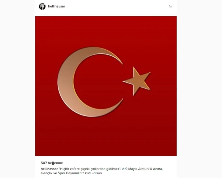 Ünlüler 19 Mayıs Atatürk Anma, Gençlik ve Spor Bayramı için neler paylaştı?