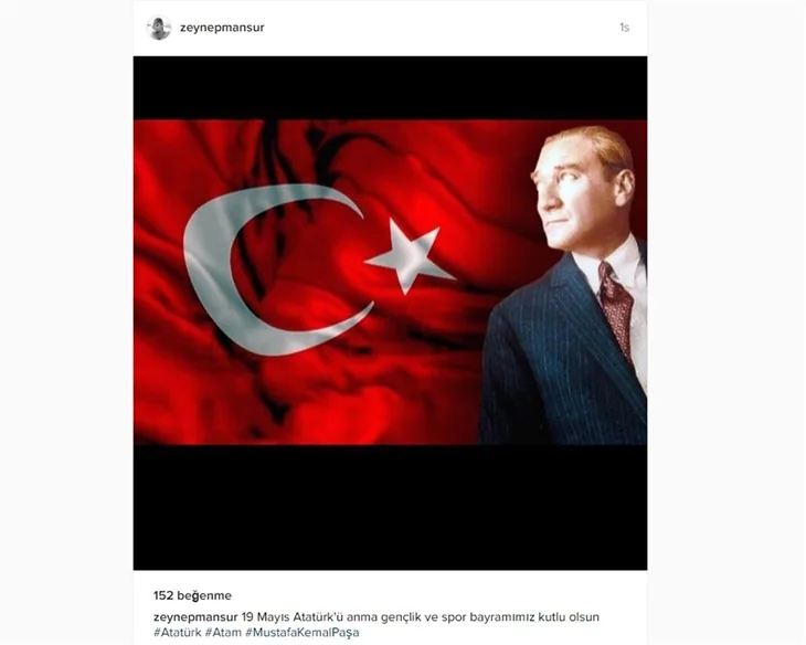 Ünlüler 19 Mayıs Atatürk Anma, Gençlik ve Spor Bayramı için neler paylaştı?