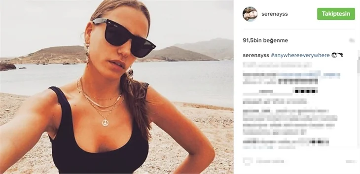 Serenay ile Kerem 'her yerde'!