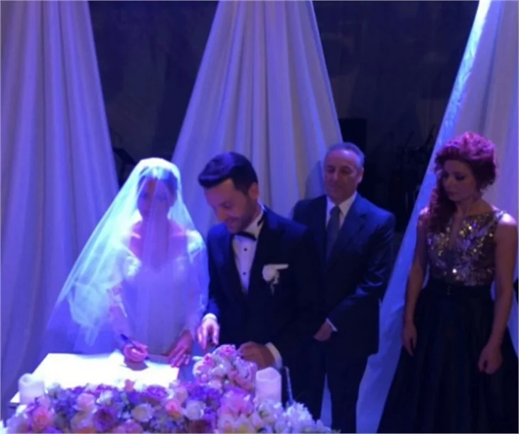 Sinan Özen ve Burcu Kartal evlendi