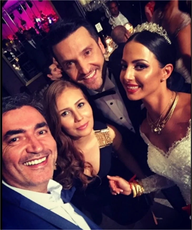 Sinan Özen ve Burcu Kartal evlendi