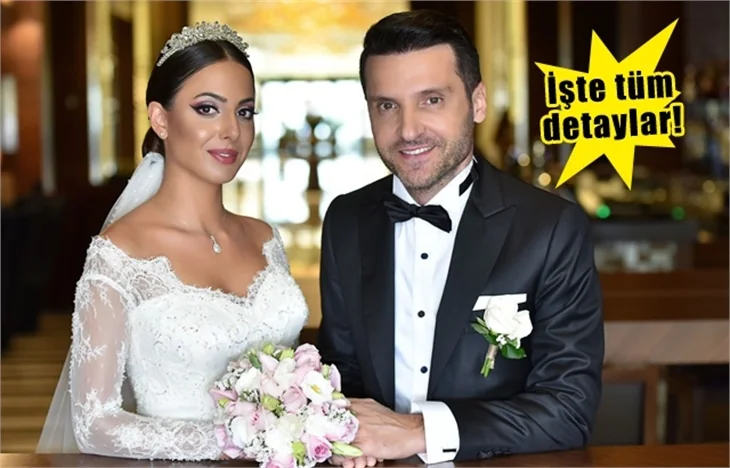 Sinan- Burcu Özen çifti muhteşem bir düğünle evlendi!