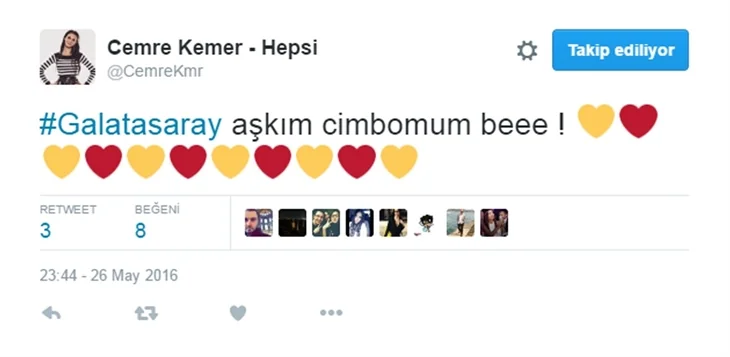Galatasaray'ın şampiyonluğu için ünlüler neler paylaştı?