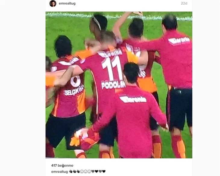 Galatasaray'ın şampiyonluğu için ünlüler neler paylaştı?
