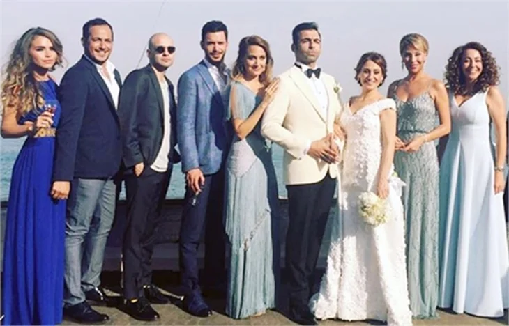 Derya Karadaş ile Haki Biçici'nin düğününe ünlü akını