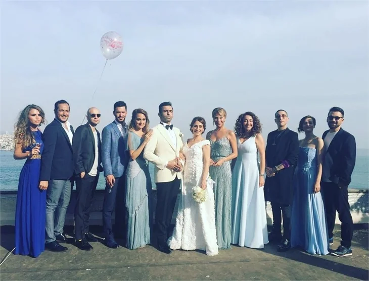 Derya Karadaş ile Haki Biçici'nin düğününe ünlü akını