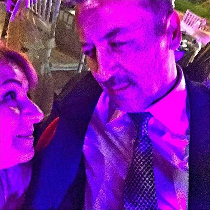 Ebru Özkan ile Ertan Saban'ın düğününe ünlü akını...