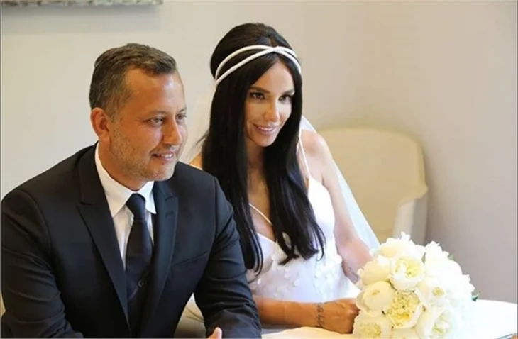 Gülşen ile Ozan Çolakoğlu'nun nikah töreninden ilk fotoğraflar