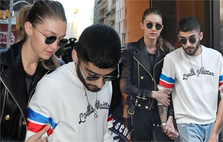 Gigi Hadid ve Zayn Malik ayrı kalmaya dayanamadı