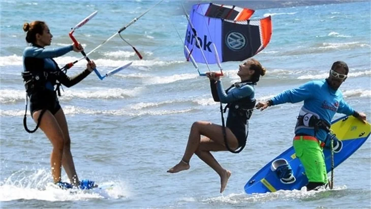 Betül Demir'in kitesurf'le imtihanı