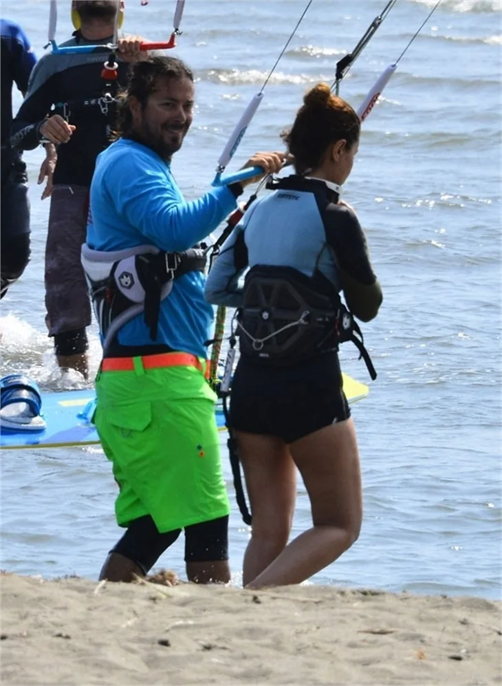 Betül Demir'in kitesurf'le imtihanı