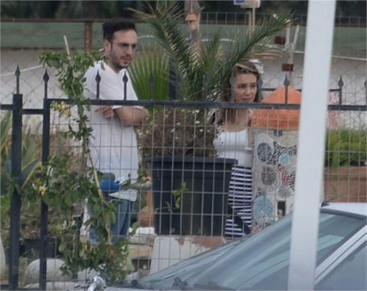Yağmur Tanrısevsin ve Oğuzhan Koç'un romantik anları