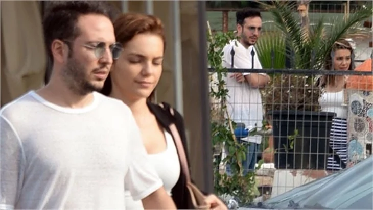 Yağmur Tanrısevsin ve Oğuzhan Koç'un romantik anları