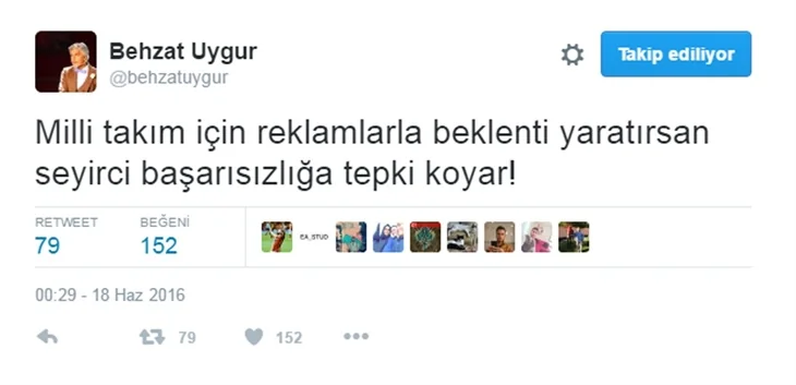 Milli Takım'ın İspanya yenilgisine ünlülerden sert tepkiler!