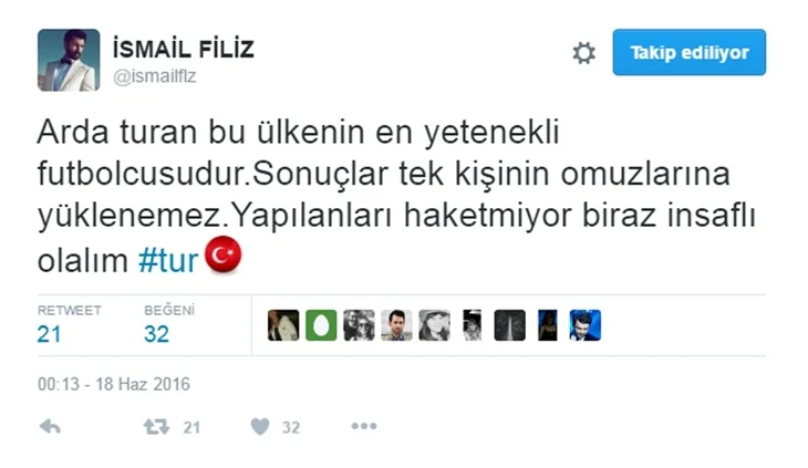 Milli Takım'ın İspanya yenilgisine ünlülerden sert tepkiler!