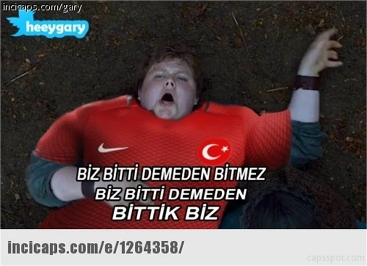 Türkiye - İspanya maçı capsleri
