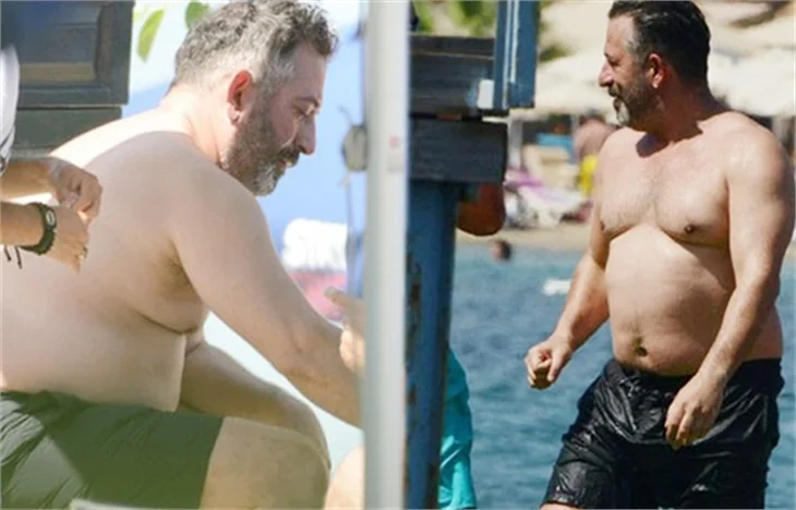 Cem Yılmaz Bodrum'da tatilde