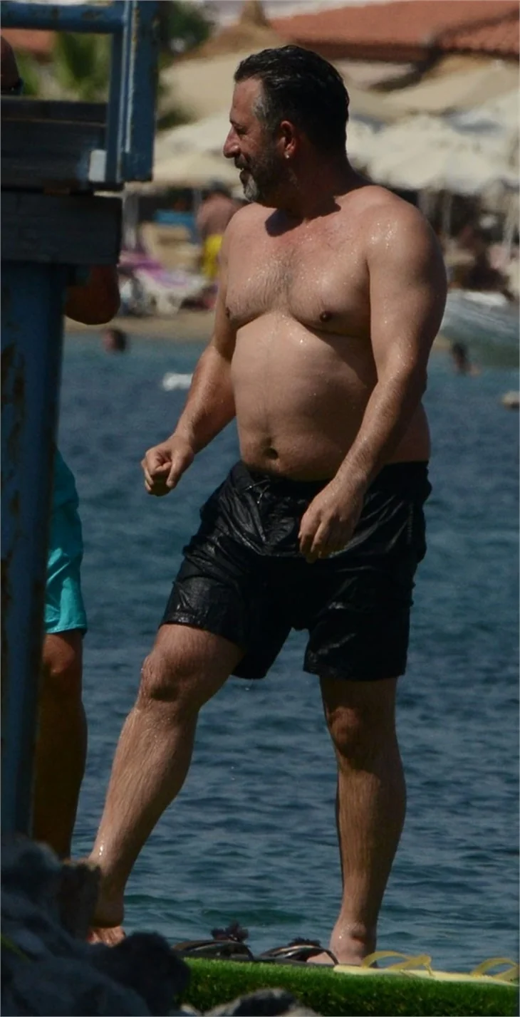 Cem Yılmaz Bodrum'da tatilde