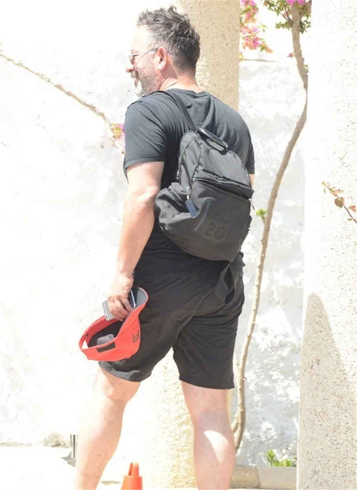 Cem Yılmaz Bodrum'da tatilde
