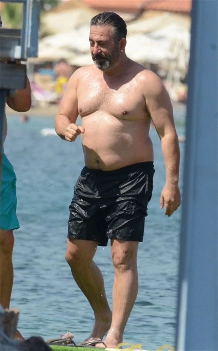 Cem Yılmaz Bodrum'da tatilde