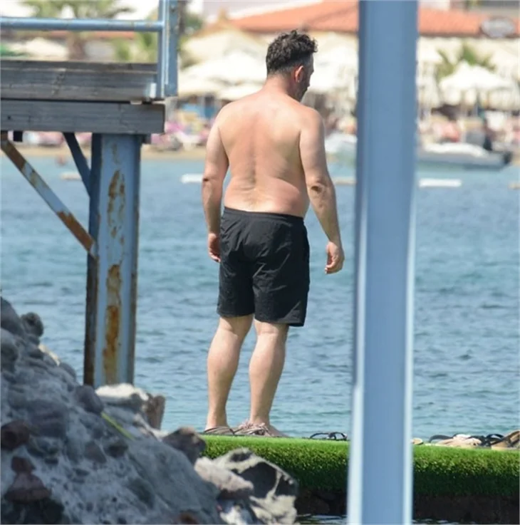 Cem Yılmaz Bodrum'da tatilde