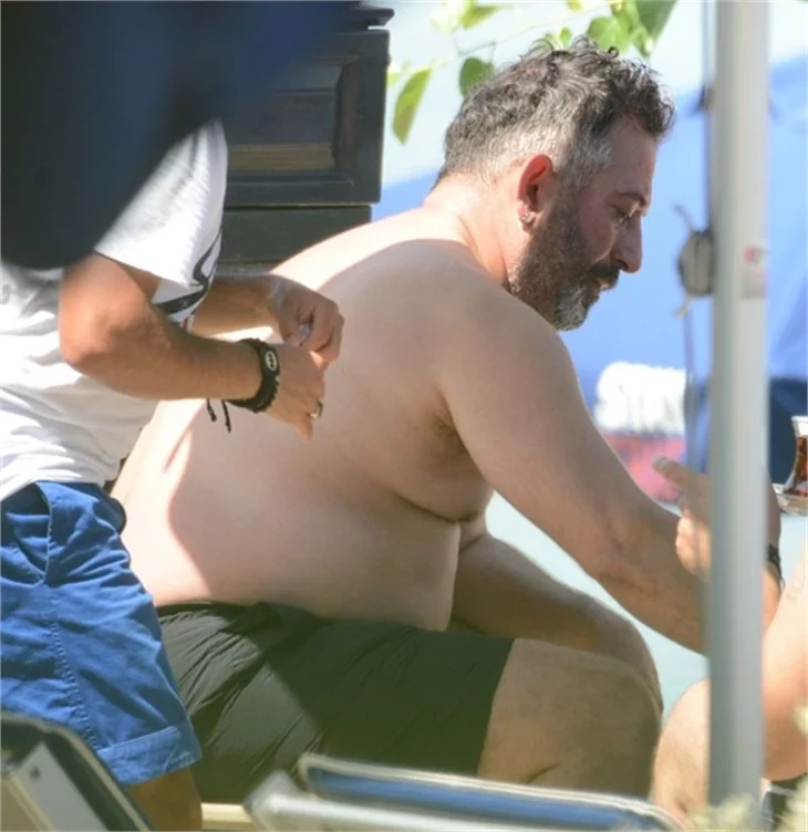 Cem Yılmaz Bodrum'da tatilde