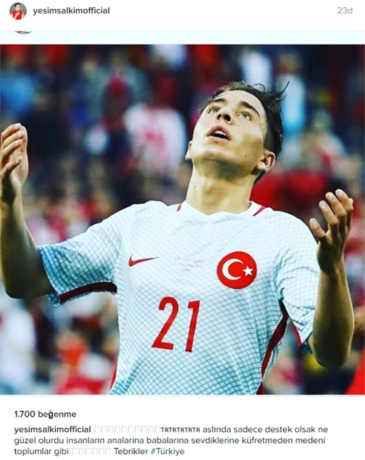 Ünlüler Millilerin zaferinden sonra neler paylaştı?