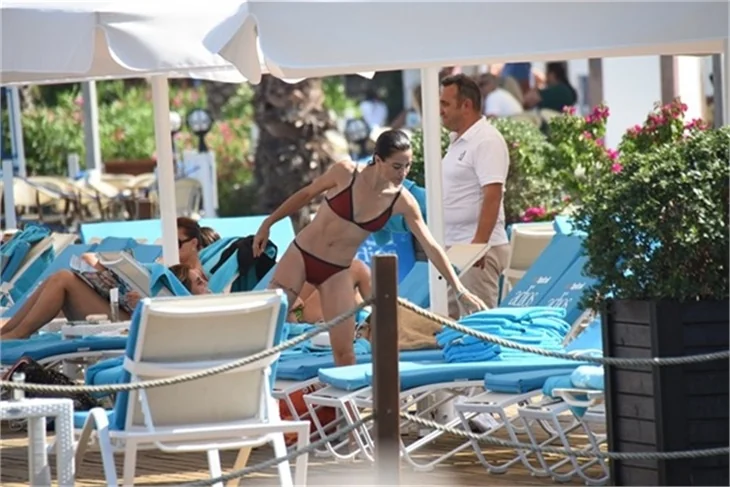 Plajda Tanem Sivar rüzgarı