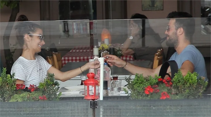 İrem Derici ve Lider Şahin aşkı dolu dizgin devam ediyor