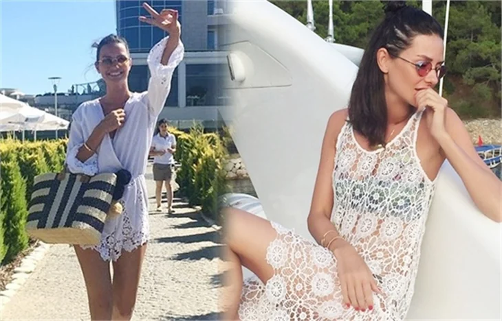 Yasemin Özilhan sezonu Çeşme'de açtı!