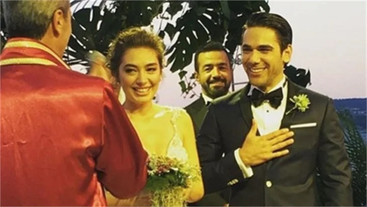Neslihan Atagül ve Kadir Doğulu evlendi