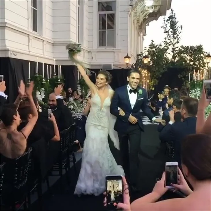 Neslihan Atagül ve Kadir Doğulu evlendi