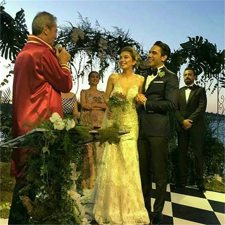 Neslihan Atagül ve Kadir Doğulu evlendi