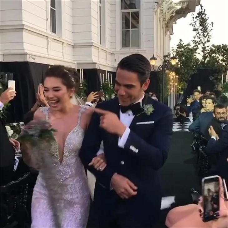 Neslihan Atagül ve Kadir Doğulu evlendi