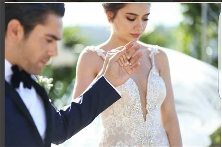 Neslihan Atagül ve Kadir Doğulu evlendi