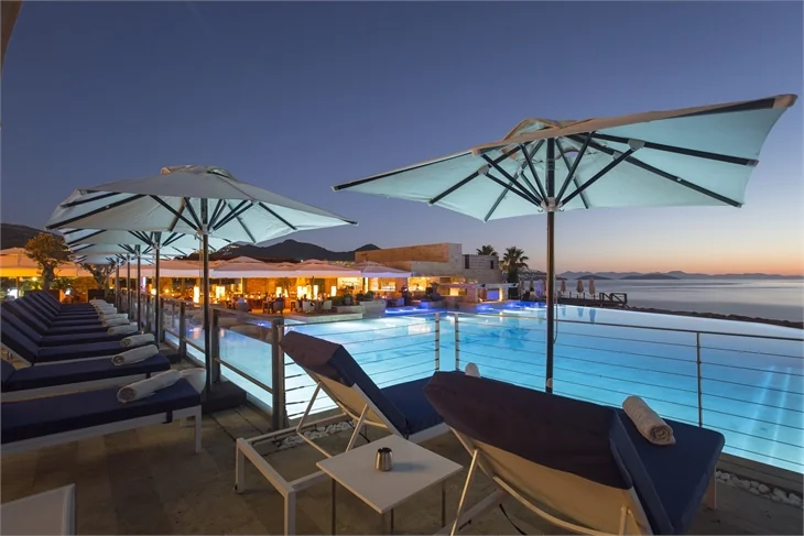 Palmarina Bodrum Zuma'da gün batımı!